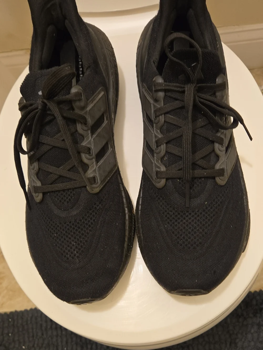 adidas Black Men’s Athletic Running Sneakers